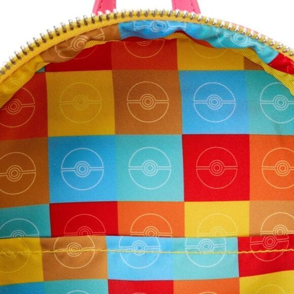 Loungefly Backpack Pokémon Santa Pikachu String Lights Light Up Mini Christmas - Picture 14 of 14